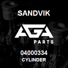 04000334 Sandvik CYLINDER | AGA Parts