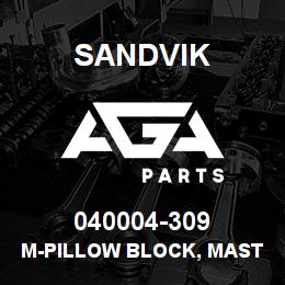 040004-309 Sandvik M-PILLOW BLOCK, MAST LCK | AGA Parts