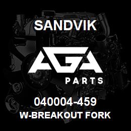 040004-459 Sandvik W-BREAKOUT FORK | AGA Parts