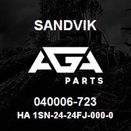 040006-723 Sandvik HA 1SN-24-24FJ-000-000-65.0 | AGA Parts
