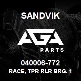 040006-772 Sandvik RACE, TPR RLR BRG, 10.563 BORE | AGA Parts