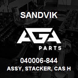 040006-844 Sandvik ASSY, STACKER, CAS HMR 5-SECT | AGA Parts