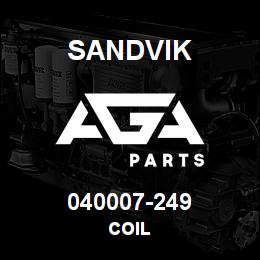 040007-249 Sandvik COIL | AGA Parts