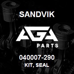 040007-290 Sandvik KIT, SEAL | AGA Parts
