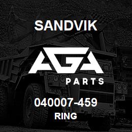 040007-459 Sandvik RING | AGA Parts