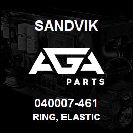040007-461 Sandvik RING, ELASTIC | AGA Parts