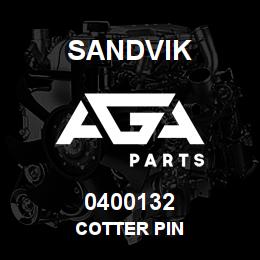 0400132 Sandvik COTTER PIN | AGA Parts