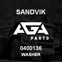 0400136 Sandvik WASHER | AGA Parts