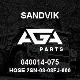 040014-075 Sandvik HOSE 2SN-08-08FJ-000-08FJ-78 | AGA Parts