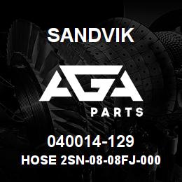 040014-129 Sandvik HOSE 2SN-08-08FJ-000-08FJ-132 | AGA Parts