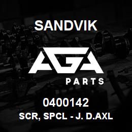 0400142 Sandvik SCR, SPCL - J. D.AXLES | AGA Parts