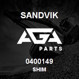 0400149 Sandvik SHIM | AGA Parts
