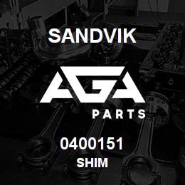 0400151 Sandvik SHIM | AGA Parts