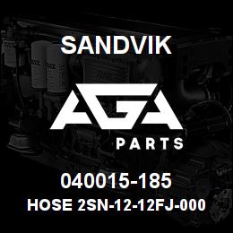 040015-185 Sandvik HOSE 2SN-12-12FJ-000-12FJ-188 | AGA Parts