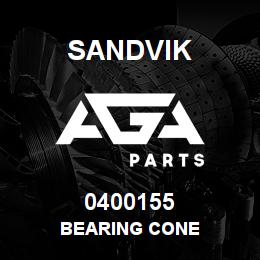 0400155 Sandvik BEARING CONE | AGA Parts