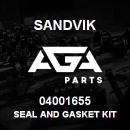 04001655 Sandvik SEAL AND GASKET KIT | AGA Parts