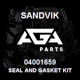 04001659 Sandvik SEAL AND GASKET KIT | AGA Parts