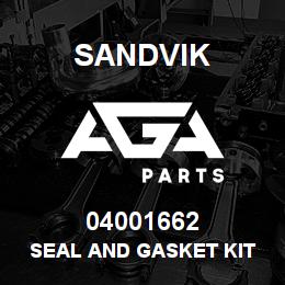 04001662 Sandvik SEAL AND GASKET KIT | AGA Parts