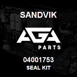04001753 Sandvik SEAL KIT | AGA Parts