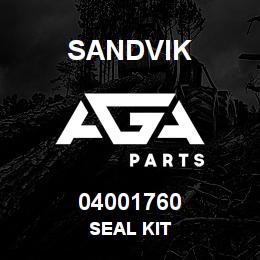 04001760 Sandvik SEAL KIT | AGA Parts