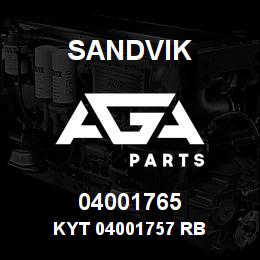 04001765 Sandvik KYT 04001757 RB | AGA Parts