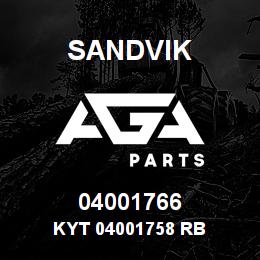 04001766 Sandvik KYT 04001758 RB | AGA Parts