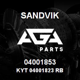 04001853 Sandvik KYT 04001823 RB | AGA Parts