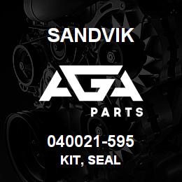 040021-595 Sandvik KIT, SEAL | AGA Parts