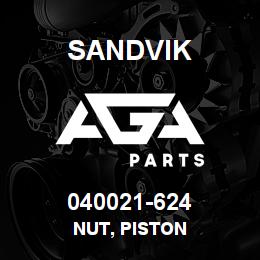 040021-624 Sandvik NUT, PISTON | AGA Parts