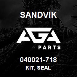 040021-718 Sandvik KIT, SEAL | AGA Parts