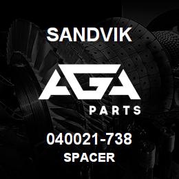 040021-738 Sandvik SPACER | AGA Parts