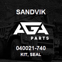 040021-740 Sandvik KIT, SEAL | AGA Parts