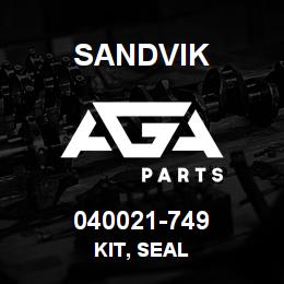 040021-749 Sandvik KIT, SEAL | AGA Parts