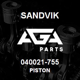 040021-755 Sandvik PISTON | AGA Parts