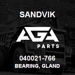 040021-766 Sandvik BEARING, GLAND | AGA Parts