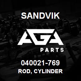 040021-769 Sandvik ROD, CYLINDER | AGA Parts