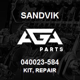 040023-584 Sandvik KIT, REPAIR | AGA Parts