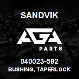 040023-592 Sandvik BUSHING, TAPERLOCK | AGA Parts