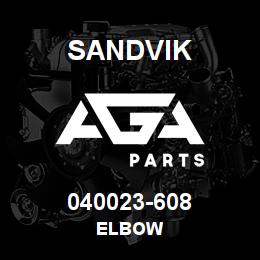 040023-608 Sandvik ELBOW | AGA Parts