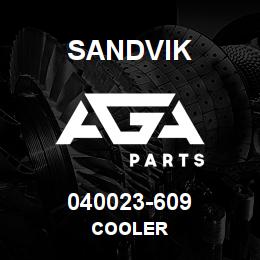 040023-609 Sandvik COOLER | AGA Parts