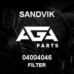 04004046 Sandvik FILTER | AGA Parts