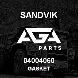 04004060 Sandvik GASKET | AGA Parts