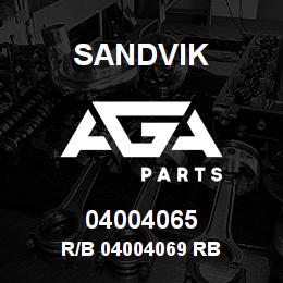 04004065 Sandvik R/B 04004069 RB | AGA Parts
