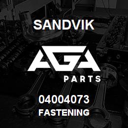 04004073 Sandvik FASTENING | AGA Parts