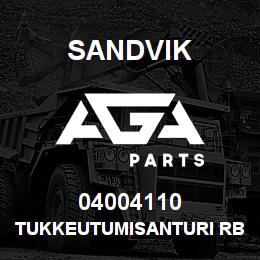 04004110 Sandvik TUKKEUTUMISANTURI RB | AGA Parts