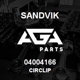 04004166 Sandvik CIRCLIP | AGA Parts