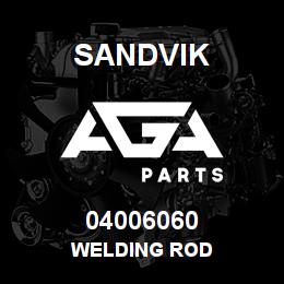 04006060 Sandvik WELDING ROD | AGA Parts