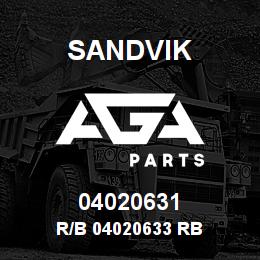 04020631 Sandvik R/B 04020633 RB | AGA Parts