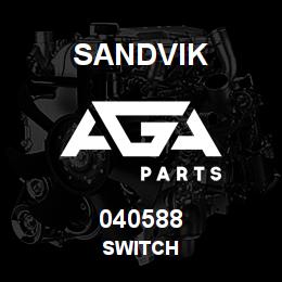040588 Sandvik SWITCH | AGA Parts