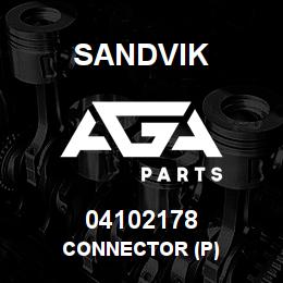 04102178 Sandvik CONNECTOR (P) | AGA Parts